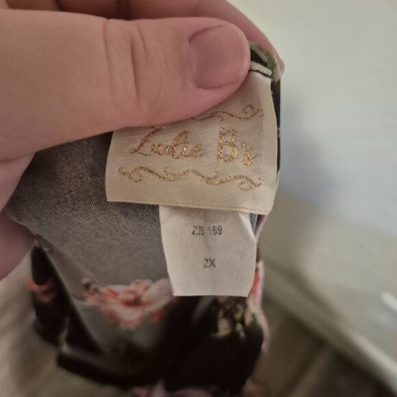 Zadie B's Gabby Ruffled Layering Dress in Pink Peony - Picture 2 of 4